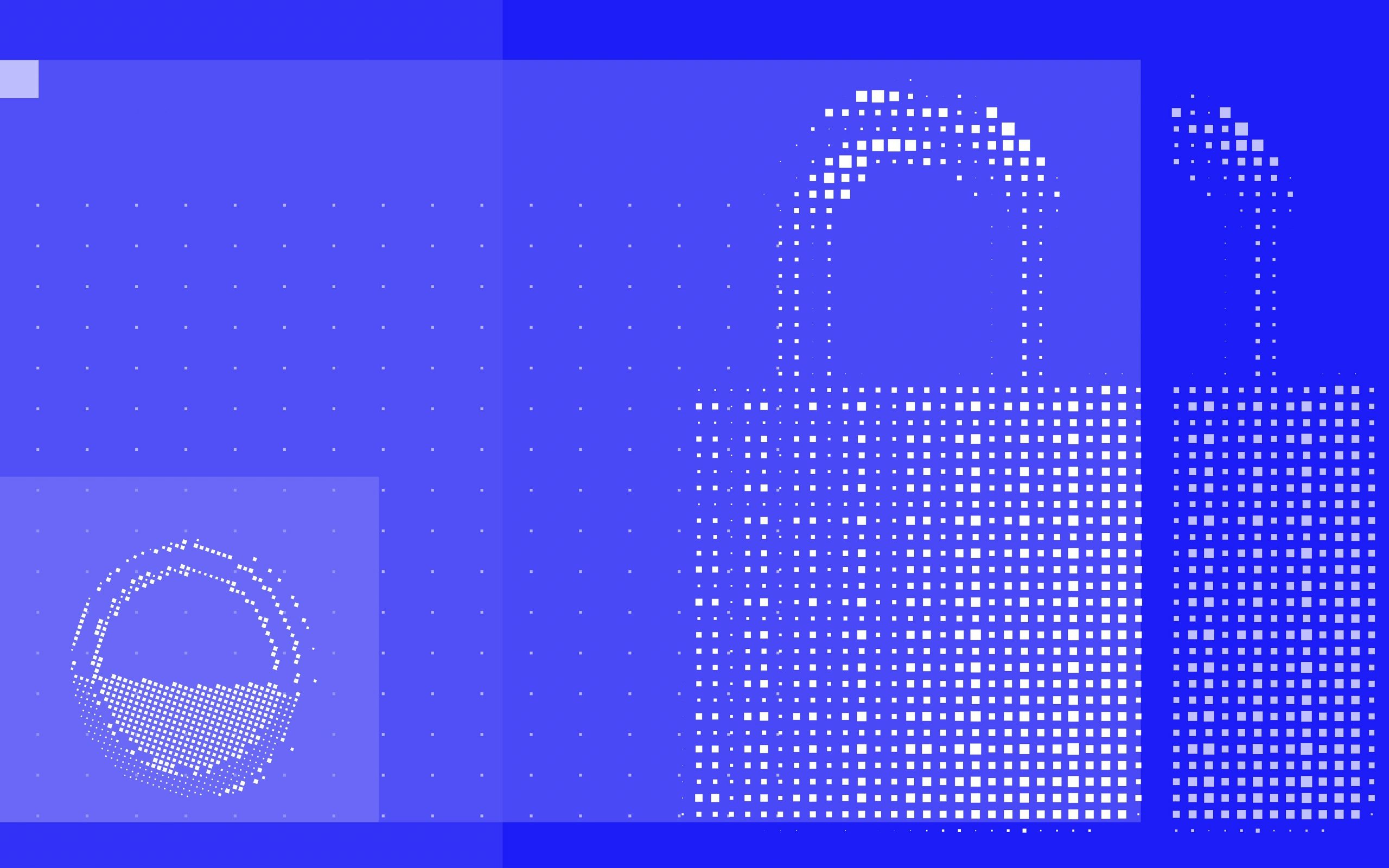 abstract-pixel-art-resembling-a-padlock-and-token