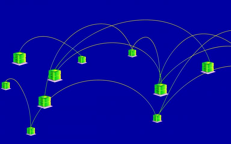illustration-of-several-data-servers-interconnected-across-long-distances
