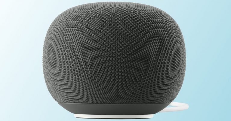 Google-Home-speaker-in-black