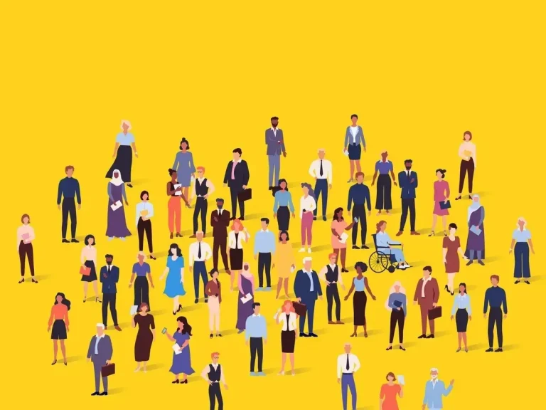 an-illustration-of-stylized-people-wearing-business-casual-clothing