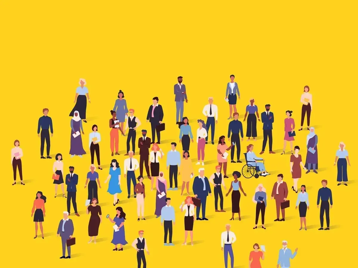 an-illustration-of-stylized-people-wearing-business-casual-clothing