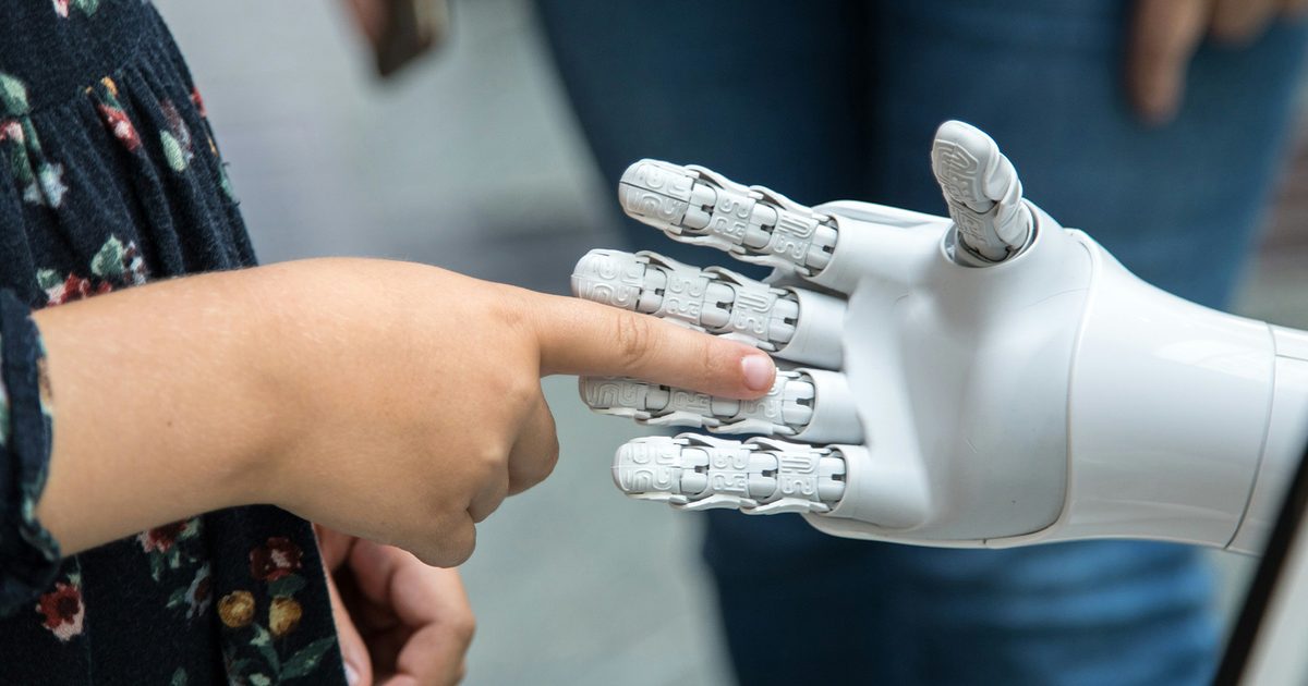 Robot-Touch-Human-Finger